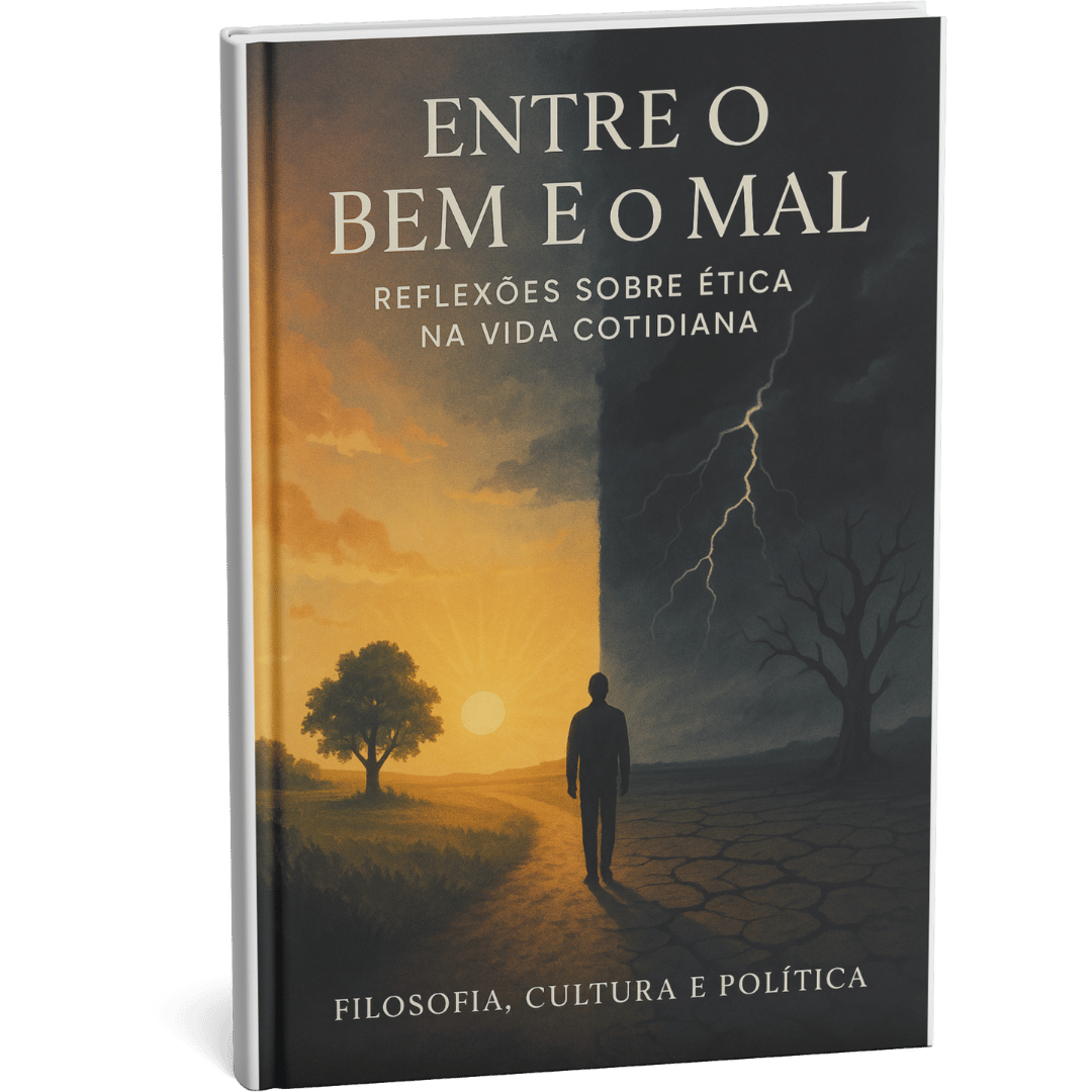 Livro digital "Entre o Bem e o Mal: Reflexões sobre Ética na Vida Cotidiana" por Filosofia Cultura Política