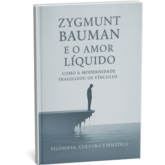 Livro digital "Zygmunt Bauman e o Amor Líquido: Como a Modernidade Fragilizou os Vínculos" por Filosofia Cultura Política