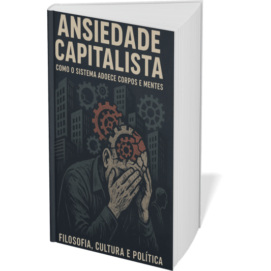 Livro digital "Ansiedade Capitalista: Como o Sistema Adoece Corpos e Mentes" por Filosofia Cultura Política